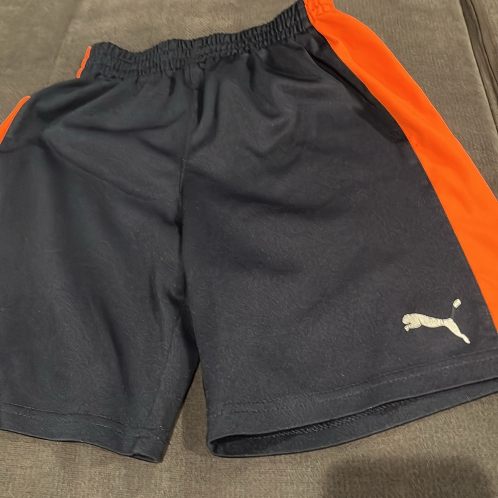 Boys Shorts Set of 6. Athletic, Puma & 365 Kids Garanimals. All 6-7. - Picture 3 of 14